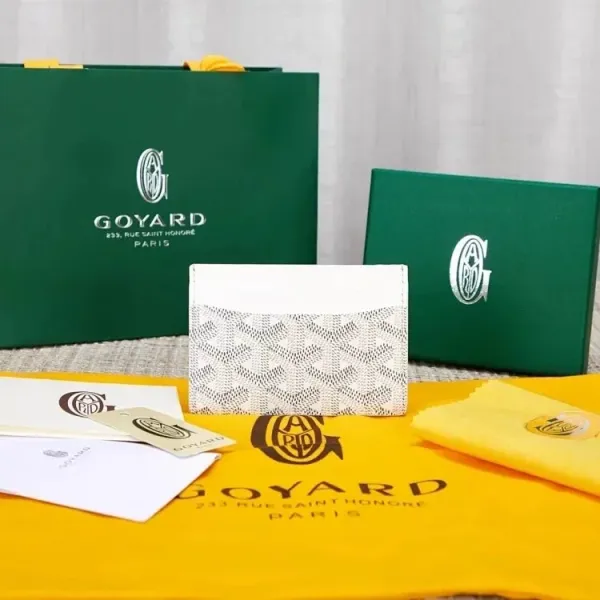 Goyard Saint Sulpice Card Holder Brown and Black - 3