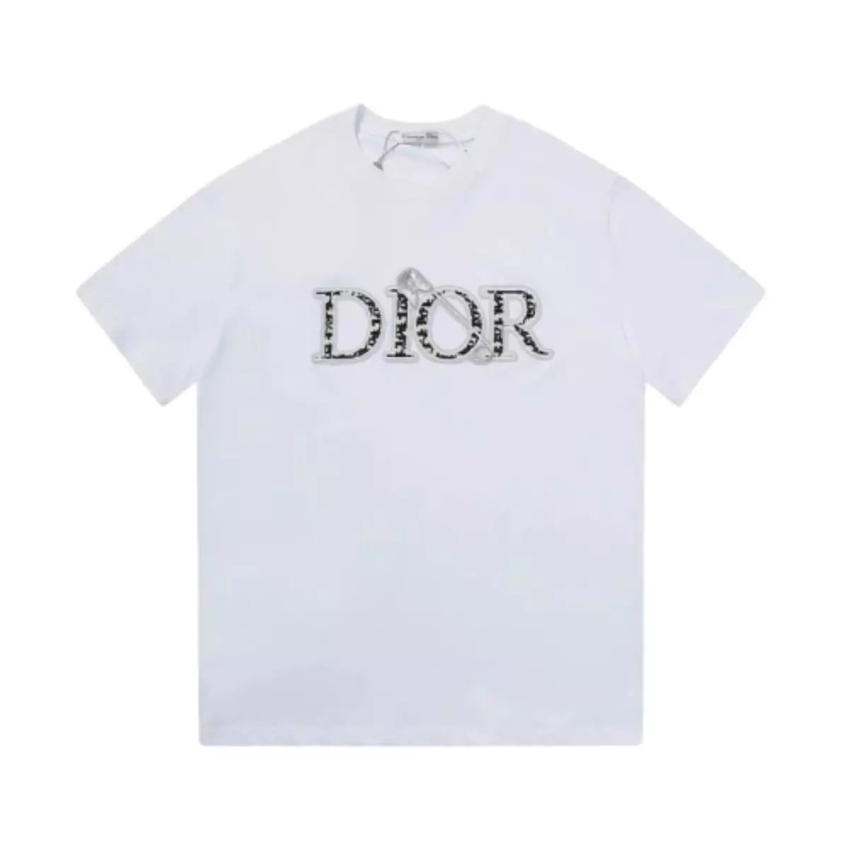 Dior Graffiti Logo White T-Shirt - 9