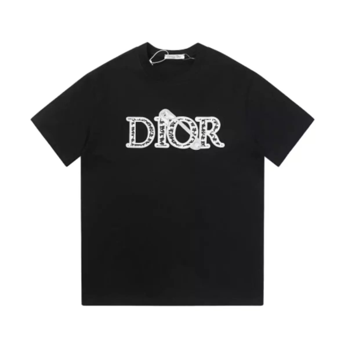 Dior Graffiti Logo White T-Shirt - 5
