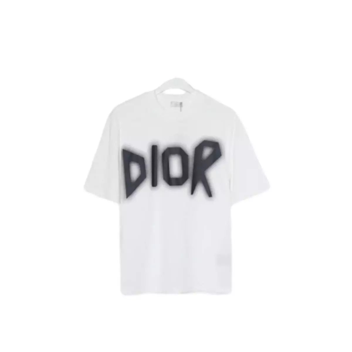 Dior Graffiti Logo White T-Shirt - 10