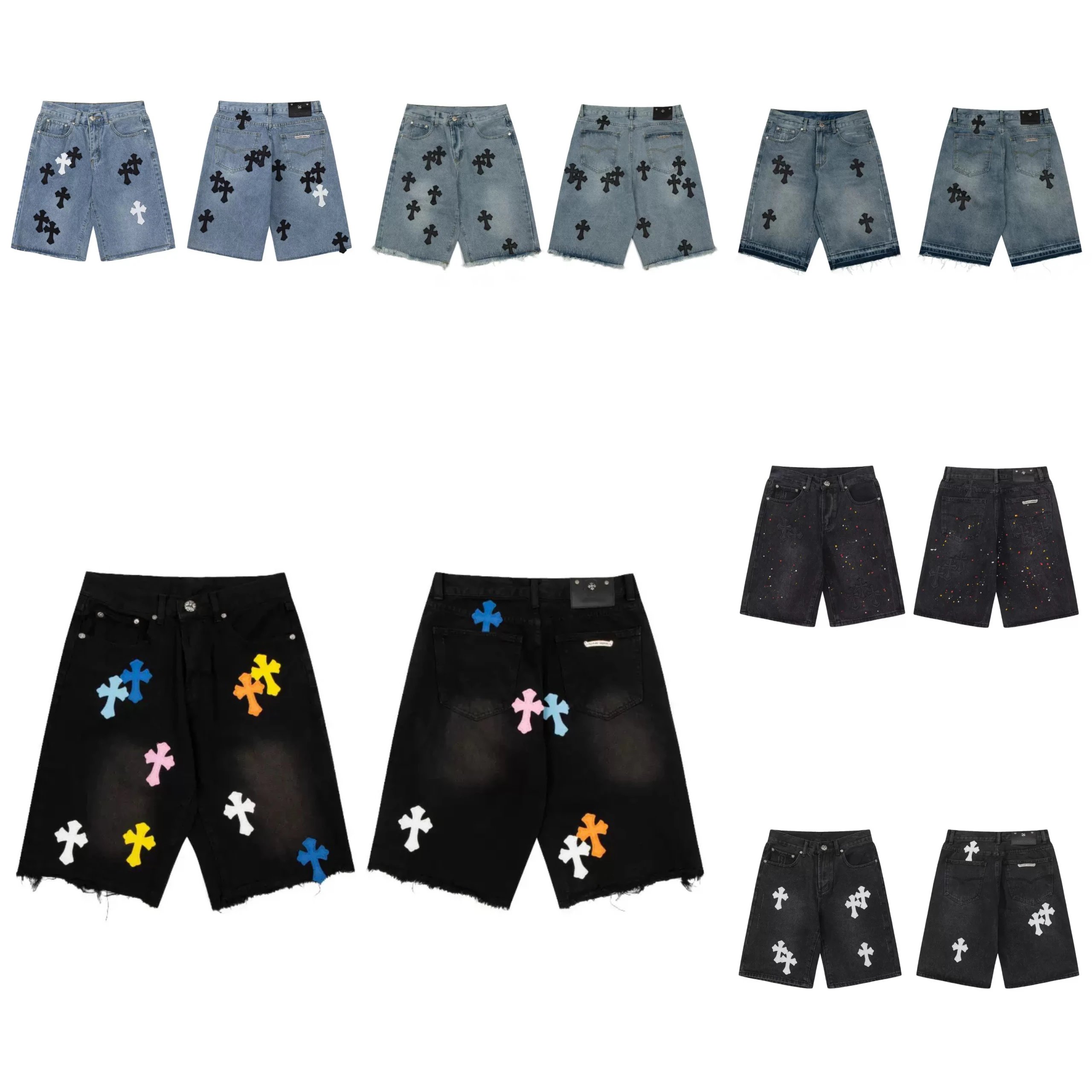 Ch牛仔短裤  非质量问题不支持无理由退换货