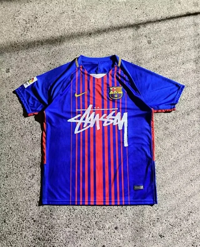 Stussy Football Jerseys Collaborative national team jersey product detail image 11