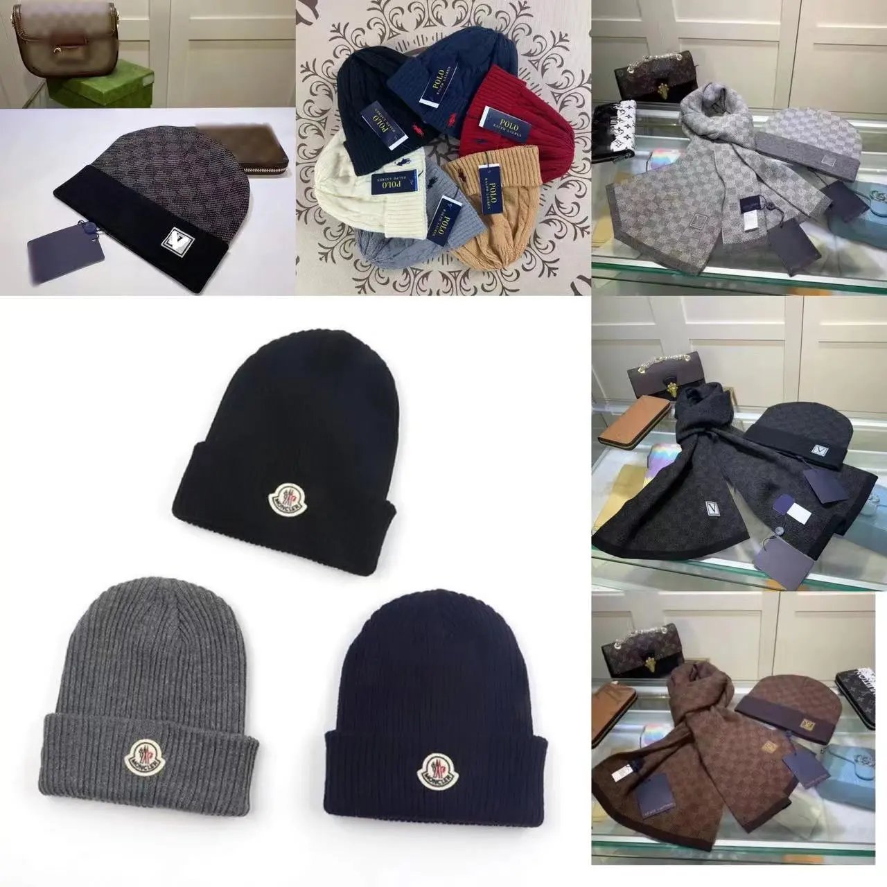 Warm & Stylish Hat and Scarf Set (No returns or exchanges for non-quality issues)