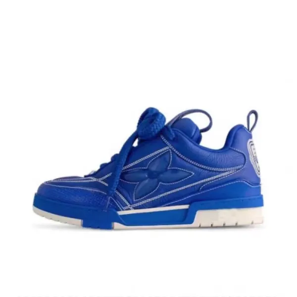 Louis Vuitton Archlight Blue Leather Sneakers - 1