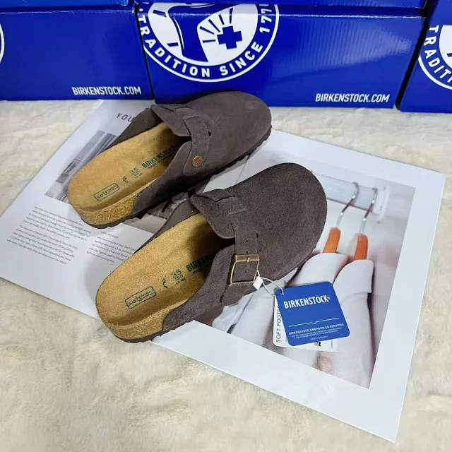 Birkenstock Slippers Boston Buckle Clogs product detail image 12