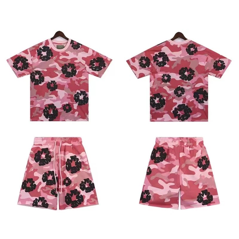 迷彩粉套装