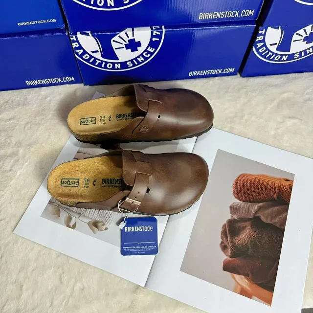 Birkenstock Slippers Boston Buckle Clogs product detail image 19