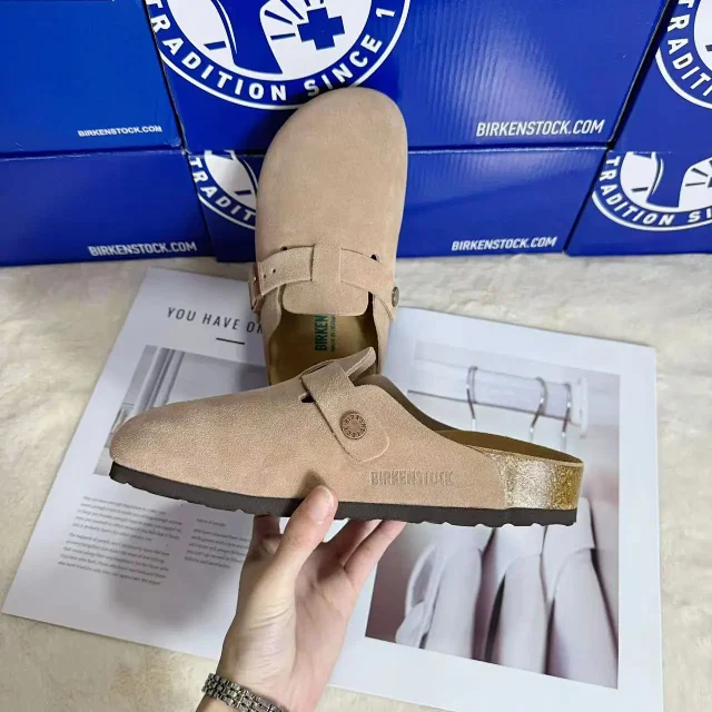 Birkenstock Slippers Boston Buckle Clogs product detail image 13