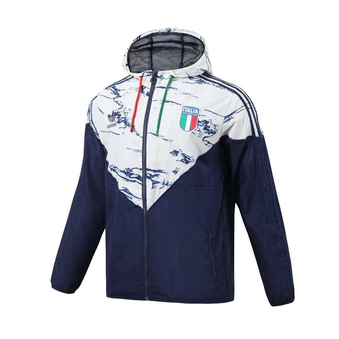 Nike Jackets Hooded Football Windbreaker — Italy Windbreaker