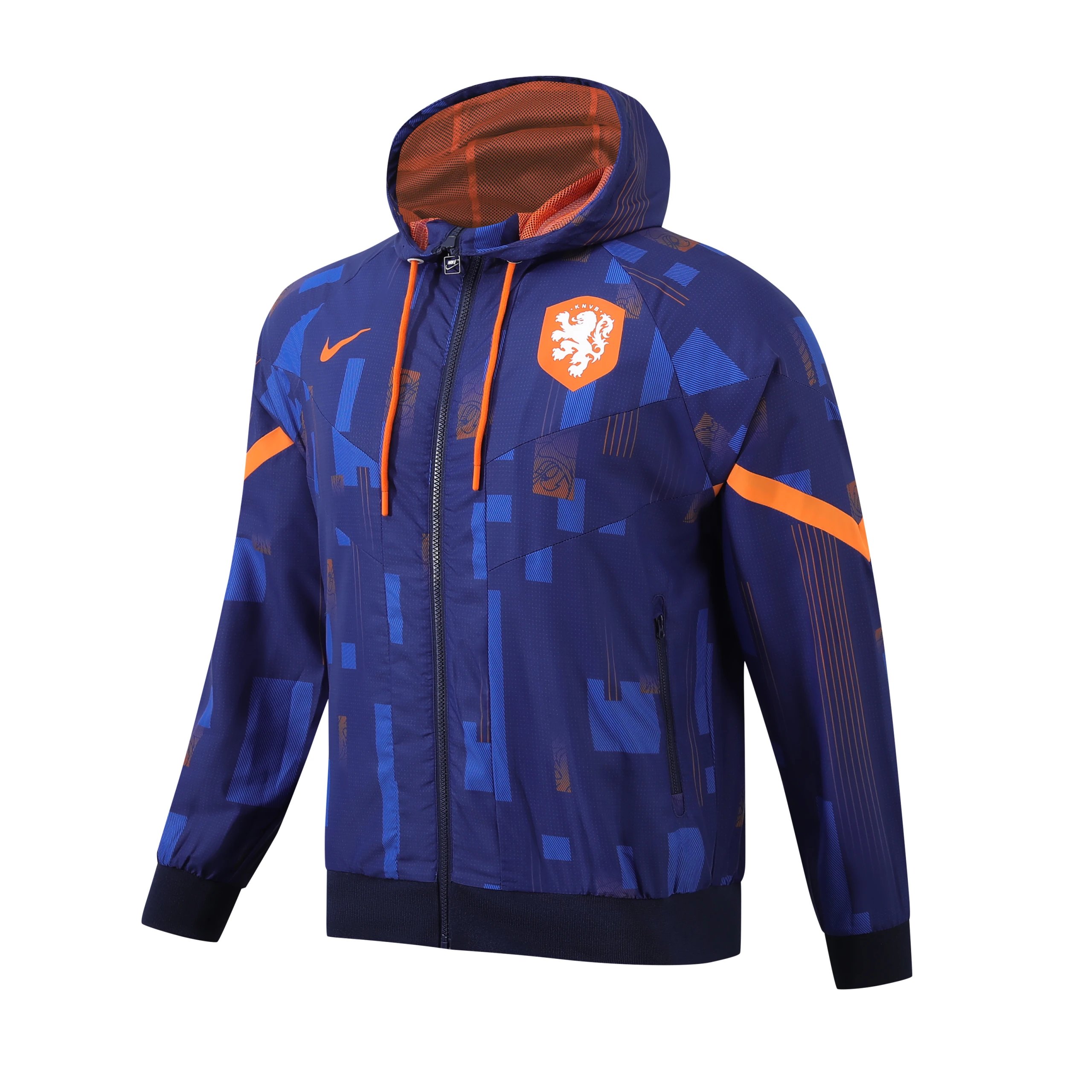 Nike Jackets Hooded Football Windbreaker — Netherlands Purple