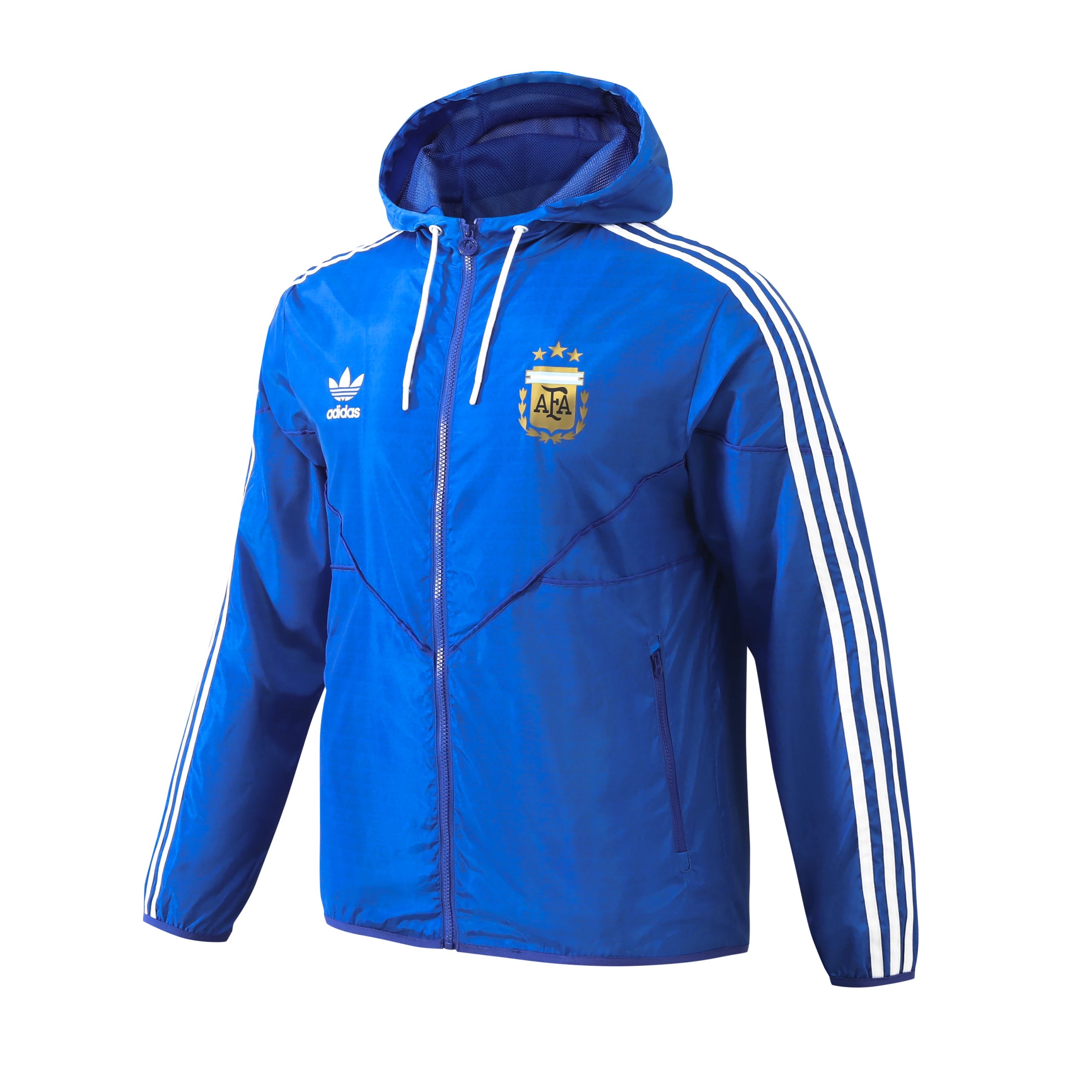 Nike Jackets Hooded Football Windbreaker — Argentina Retro Windbreaker