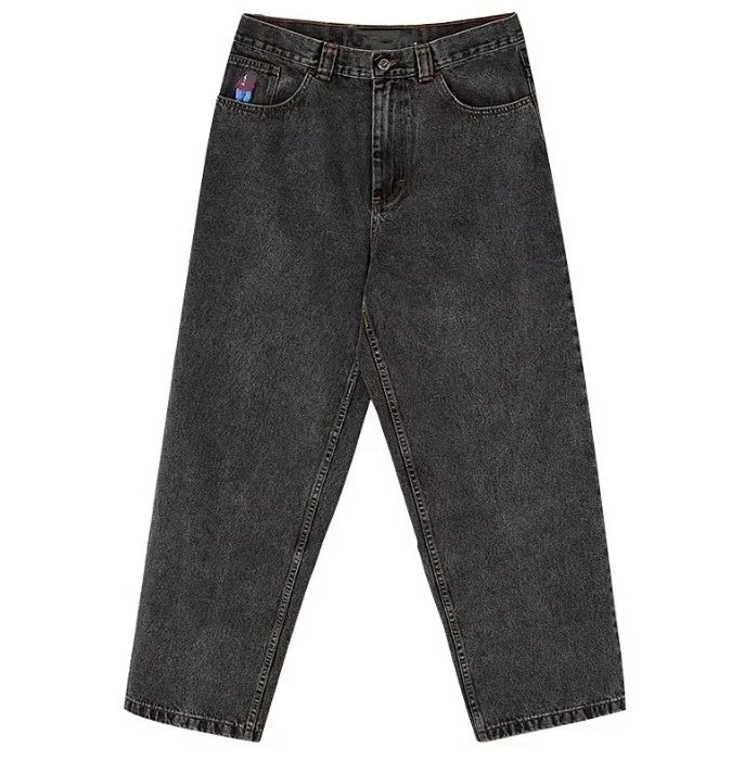 Polar Skate Co. Polar Skate Co. Wide Leg Jeans - Black Black