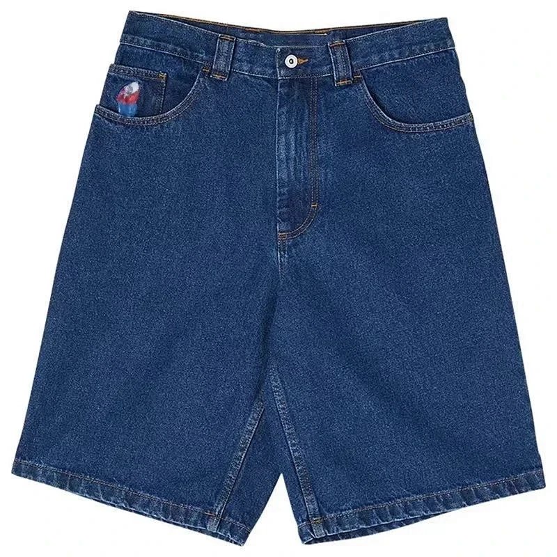 Polar Skate Co. Polar Skate Co. Classic Denim Shorts - Deep Blue Blue