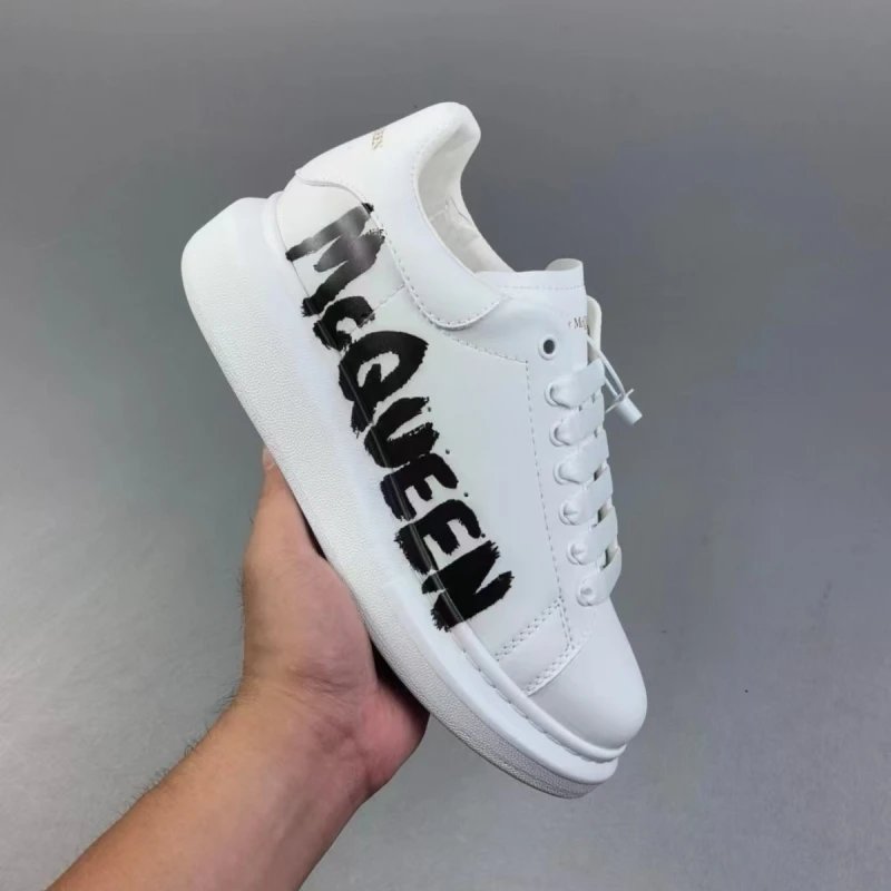 All white and black text
