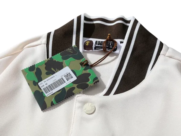A Bathing Ape Bat Hing A Pe Navy Baseball Jersey - 24