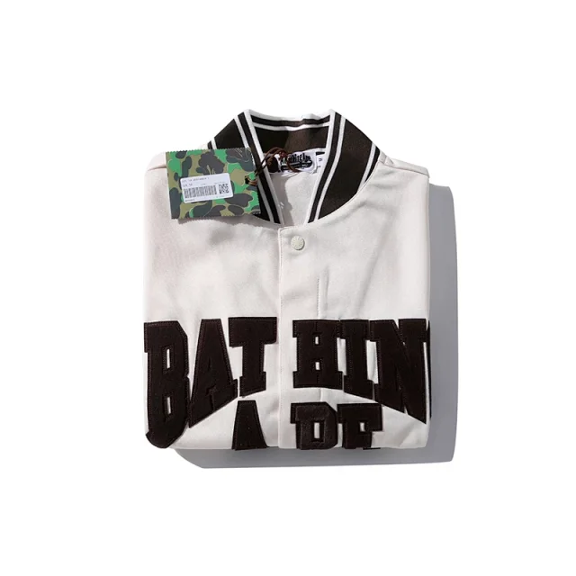 A Bathing Ape Shirts Short-Sleeve Button-Front Baseball Jersey Shirt product detail image 21