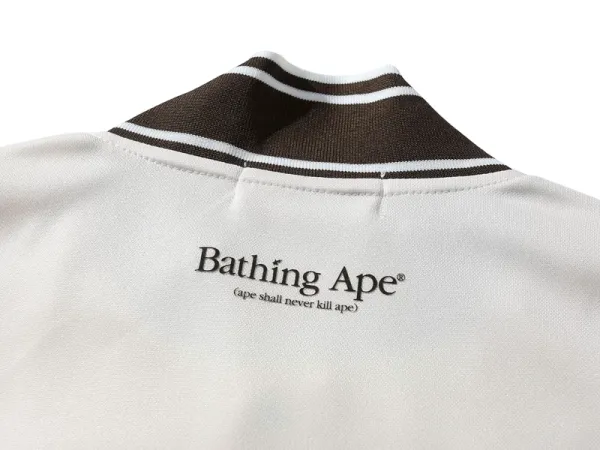 A Bathing Ape Bat Hing A Pe Navy Baseball Jersey - 27