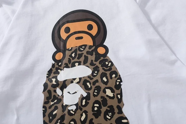 A Bathing Ape T-Shirts Leopard Head Graphic product detail image 13