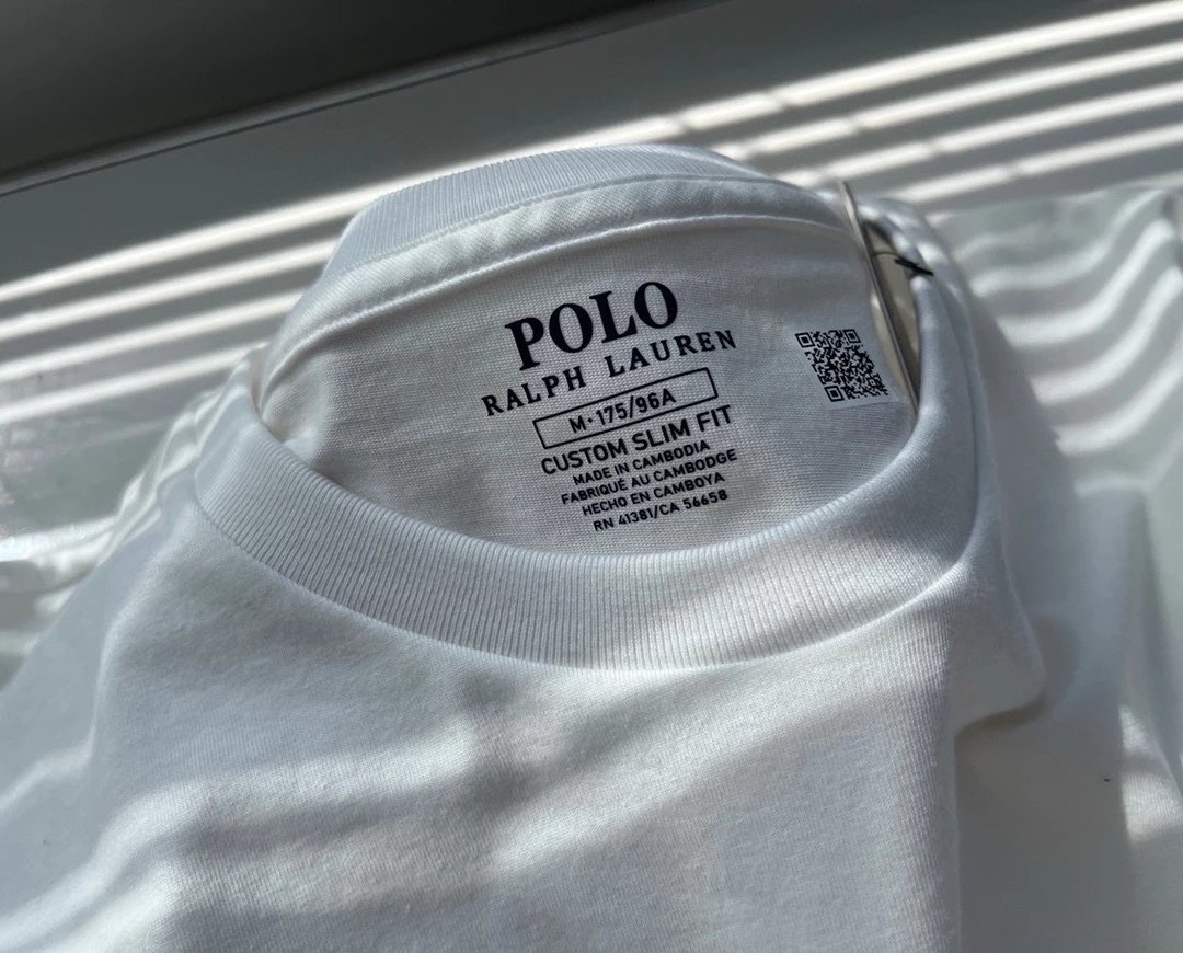 Ralph Lauren Polo Custom Slim Fit Black T-Shirt - 44