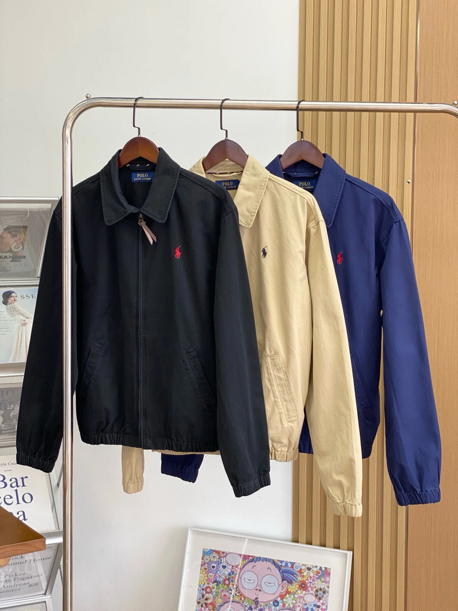 Zip-up jackets from the Jackets catalog