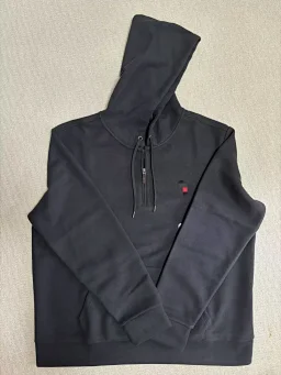 thumbnail for quarter-zip hoodie half-zip hoodie sweatshirt A