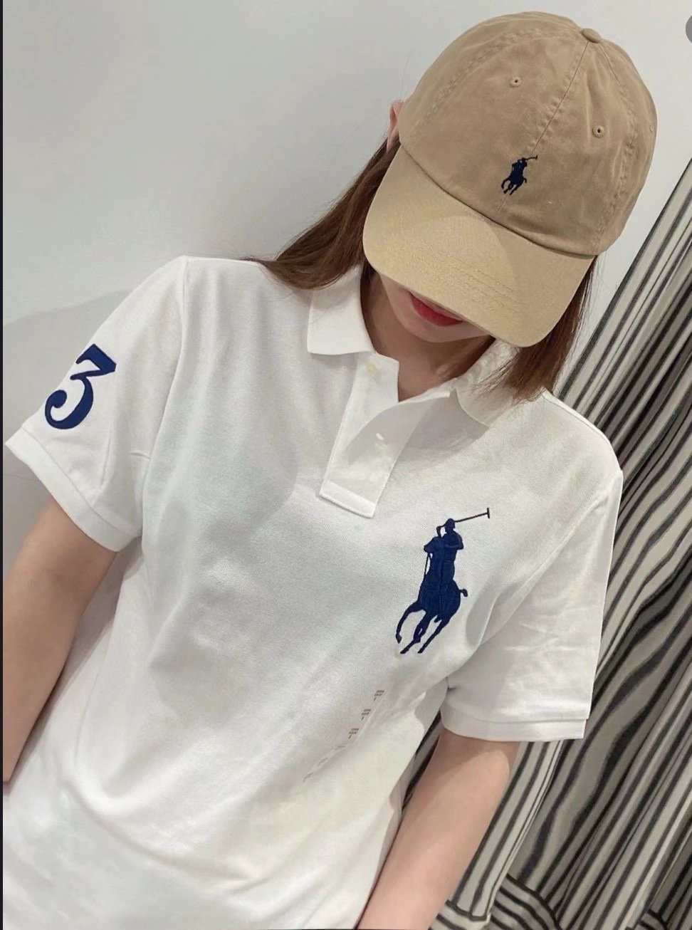 RL Basic big pony embroidered polo shirt RL 基础大马刺绣 Polo衫R32 H 11