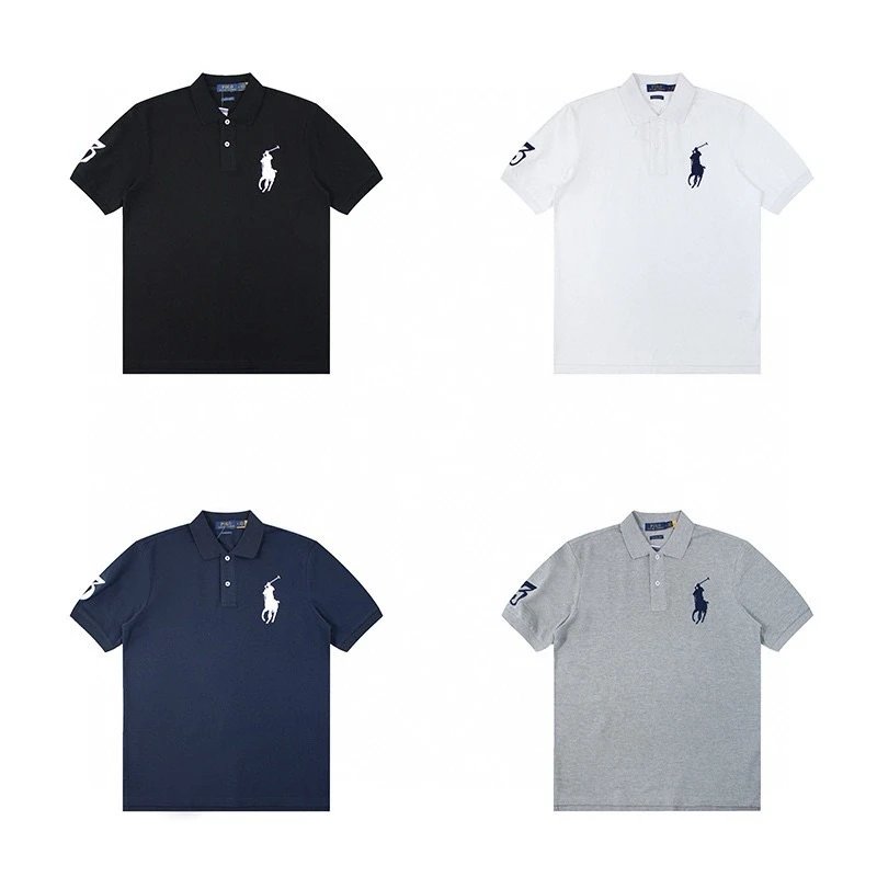 RL Basic big pony embroidered polo shirt RL 基础大马刺绣 Polo衫R32 H 14
