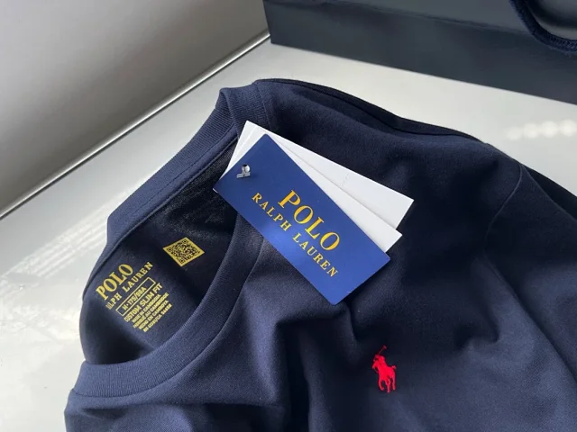 Ralph Lauren T-Shirts Long-Sleeve Custom Slim Fit product detail image 11