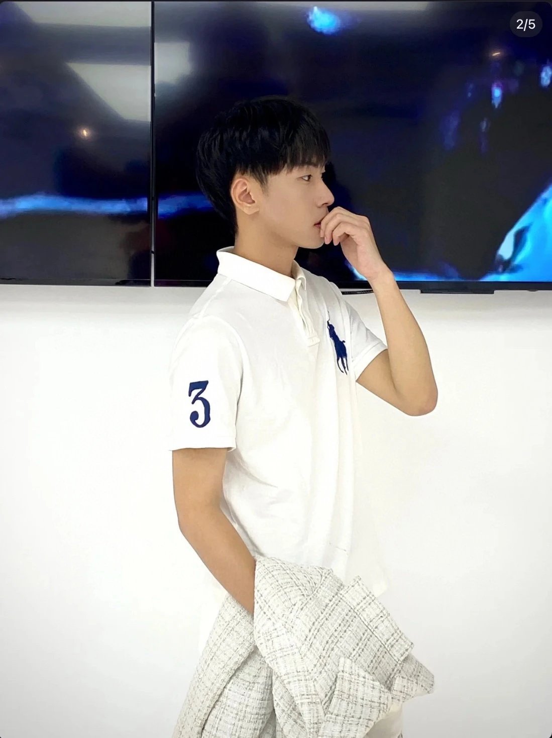 RL Basic big pony embroidered polo shirt RL 基础大马刺绣 Polo衫R32 H 7