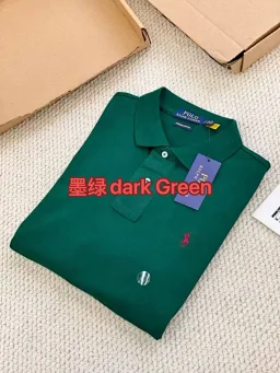thumbnail for RL custom slim Fit Classic Polo Shirt Small Label Multicolor for men men's polo shirt (PF)