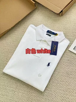 thumbnail for RL custom slim Fit Classic Polo Shirt Small Label Multicolor for men men's polo shirt (PF)
