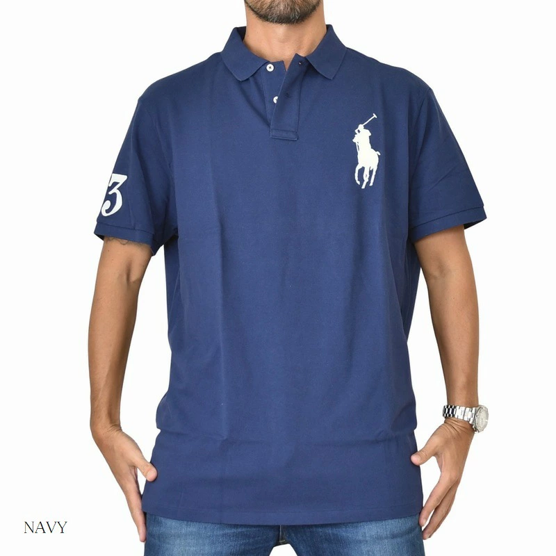 RL Basic big pony embroidered polo shirt RL 基础大马刺绣 Polo衫R32 H 4