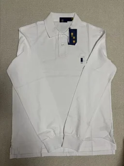 thumbnail for Custom Slim Fit Mesh long sleeve Polo Shirt 男款长袖POLO衫A