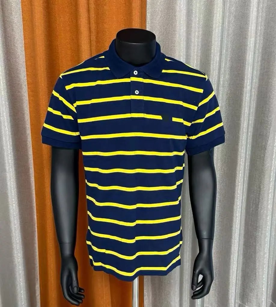 Other Shirt Striped Navy Yellow