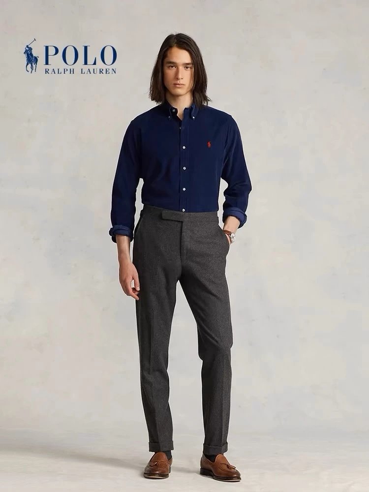 RL corduroy shirt for men and women四色灯芯绒衬衫男女同款B - 133966