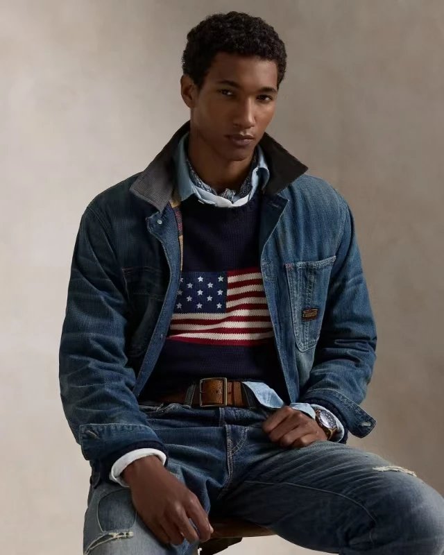 new version Iconic Flag Sweater 新款国旗款毛衣（C&K） 5