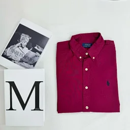 thumbnail for RL classic fit linen shirts for men and women, available in twelve colors 亚麻衬衫（长袖）C