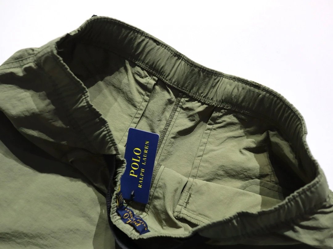 Polo Ralph Lauren Classic Fit Swim Trunks Green Shorts - 15