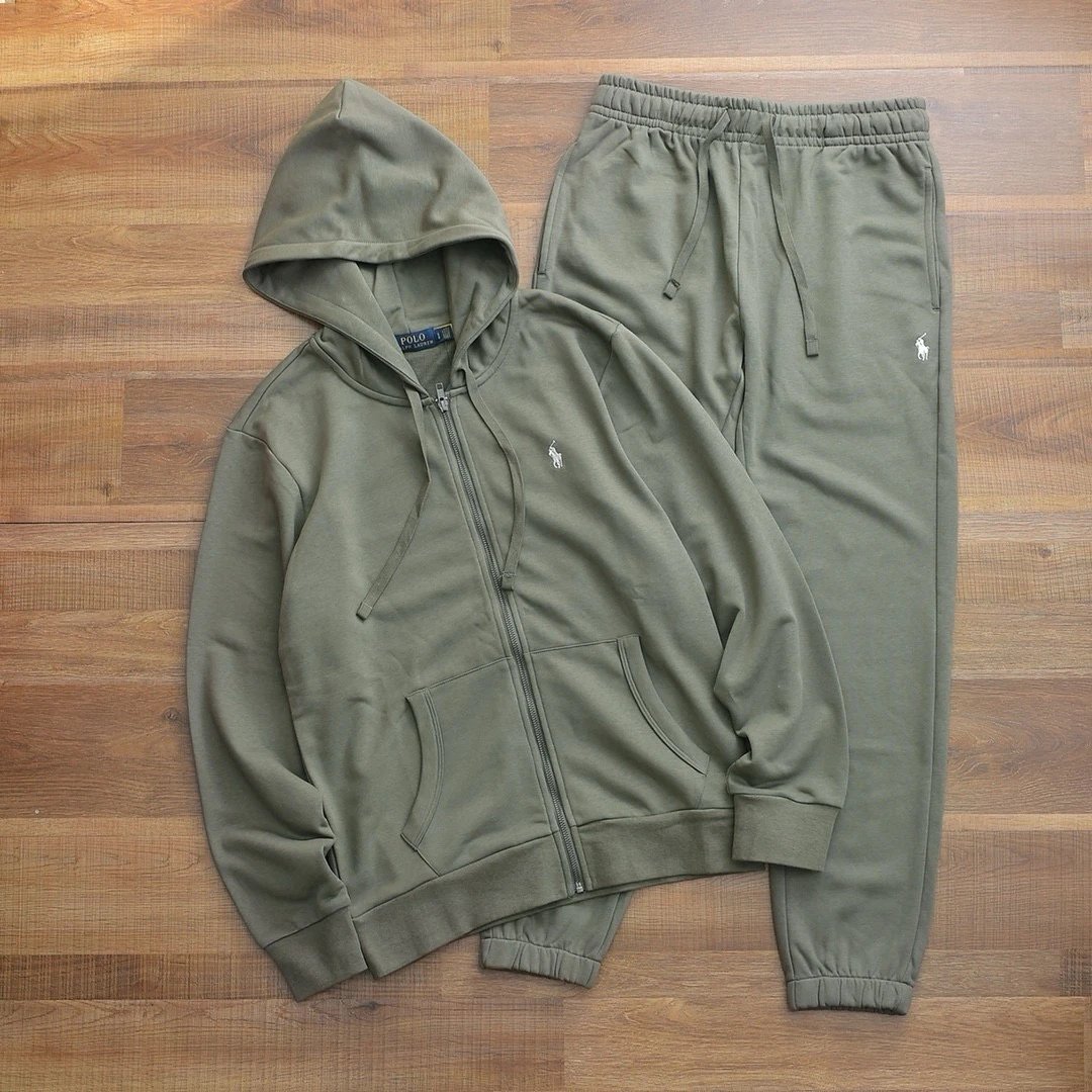 Cotton Full Zip Hoodie and Sweatpants Set photo 5