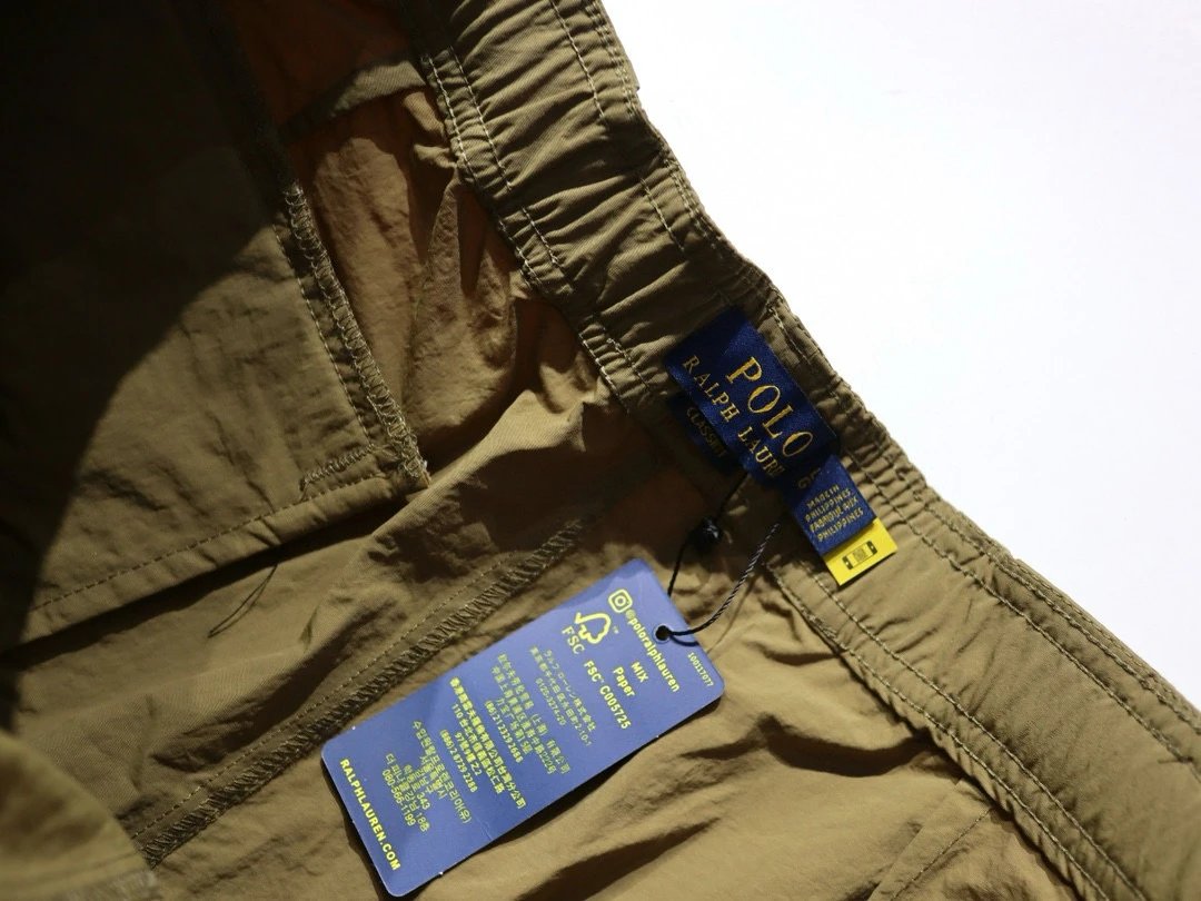 Polo Ralph Lauren Classic Fit Swim Trunks Green Shorts - 20