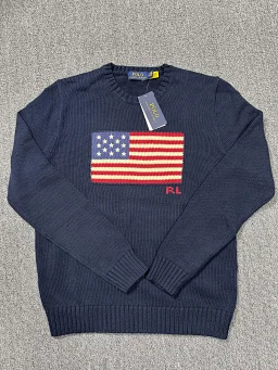 thumbnail for RL The Iconic Flag Sweater 国旗款毛衣（C&K）
