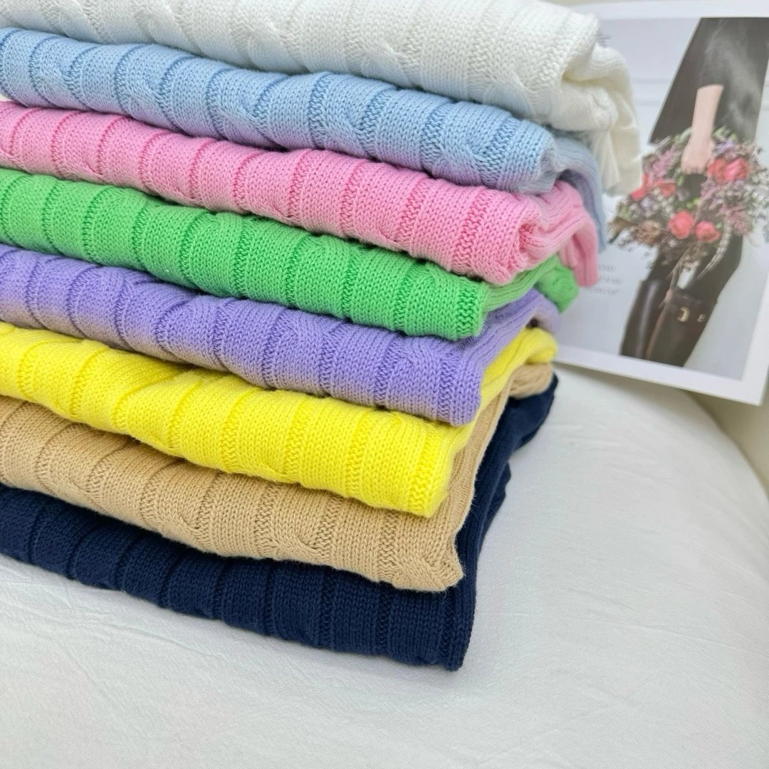 Polo Ralph Lauren Knitwear Short-Sleeve Cable-Knit Crewneck image 2