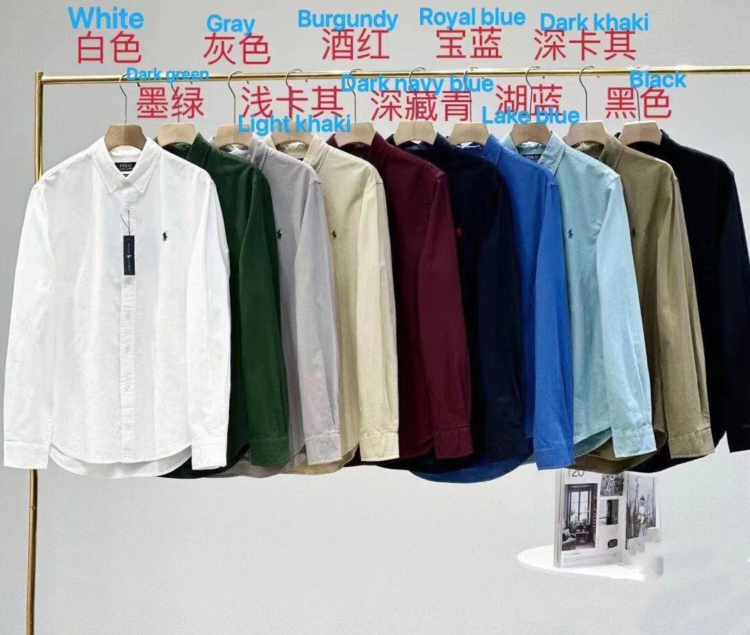 Item Thumbnail for RL ten-coloured oxford shirt RL ten-color oxford shirt (LJL)