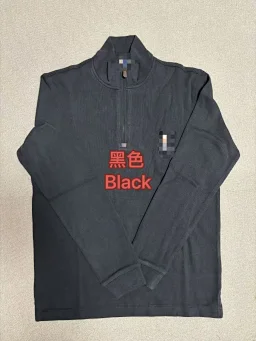 thumbnail for RL colored pony Quarter-Zip Pullover RL colored horse half zip sweatshirt G