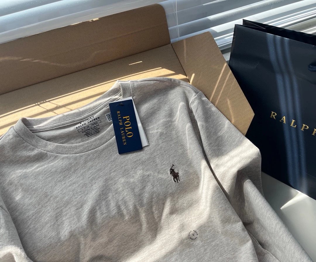 Ralph Lauren Polo Custom Slim Fit Black T-Shirt - 21