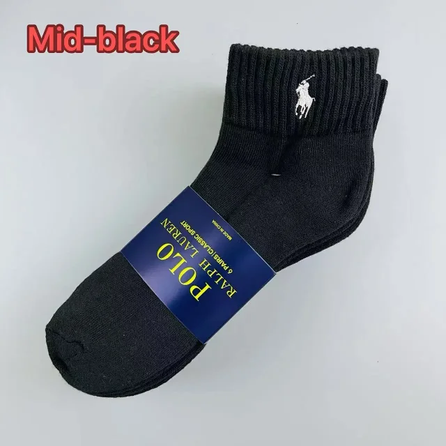 Ralph Lauren Socks (Ankle) | Pack of 6 | Various Colour