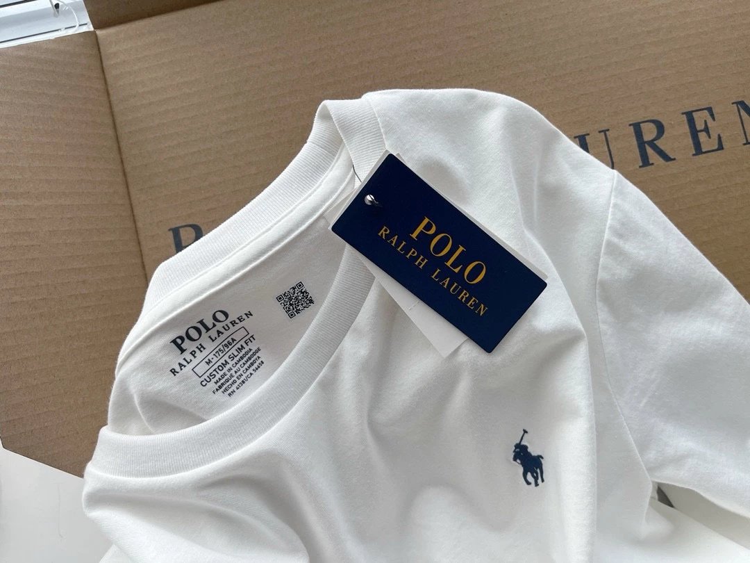 Ralph Lauren Polo Custom Slim Fit Black T-Shirt - 45