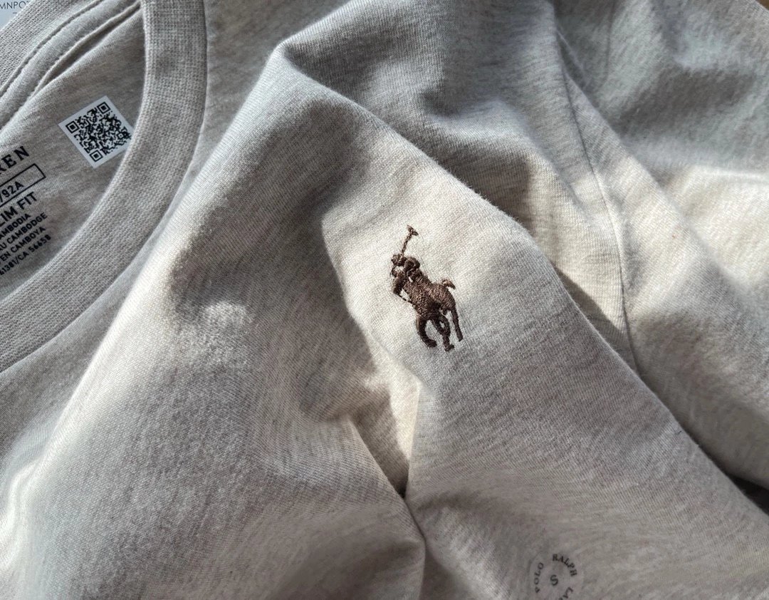 Ralph Lauren Polo Custom Slim Fit Black T-Shirt - 18