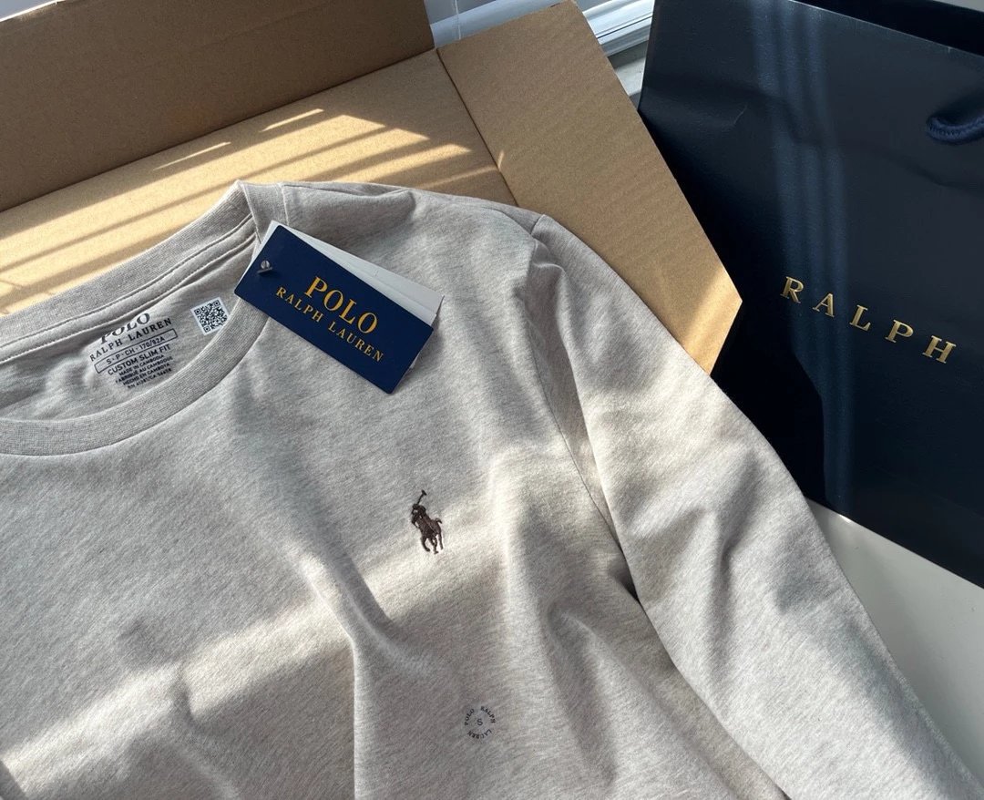 Ralph Lauren Polo Custom Slim Fit Black T-Shirt - 22