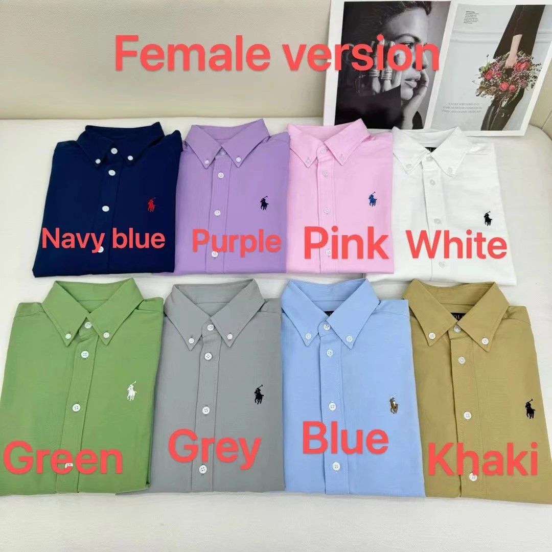 Men's Long Sleeve Polo Shirt - Classic Fit in Multiple Colors